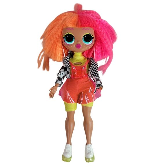 LOL Surprise OMG Neonlicious Fashion Doll Articulated for Posing 10 Pieces READ - Picture 3 of 11